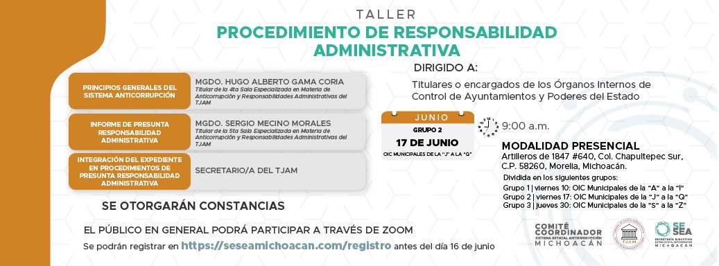 PROCEDIMIENTO DE RESPONSABILIDD ADMINISTRATIVA